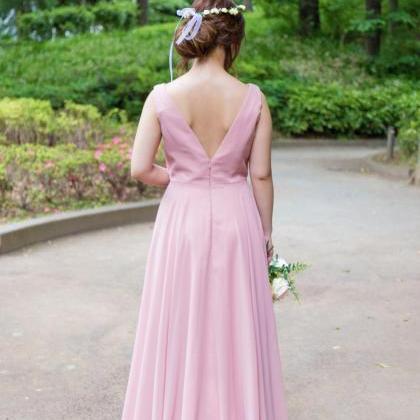 152colors Custom-made Bridesmaid Dress Cowl Neck..